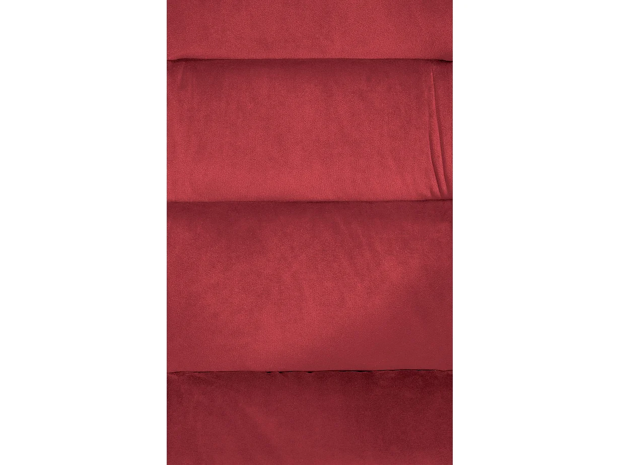 chaises avec accoudoirs - Velours - Bordeaux - Russel