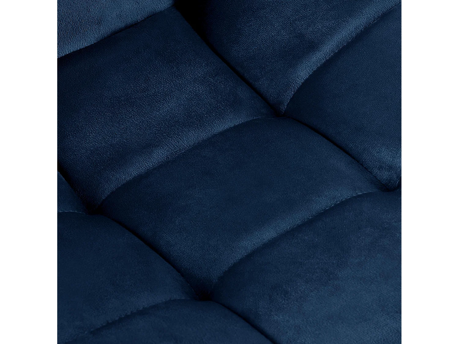 chaise salle à manger - Velours - Bleu foncé - Antibes