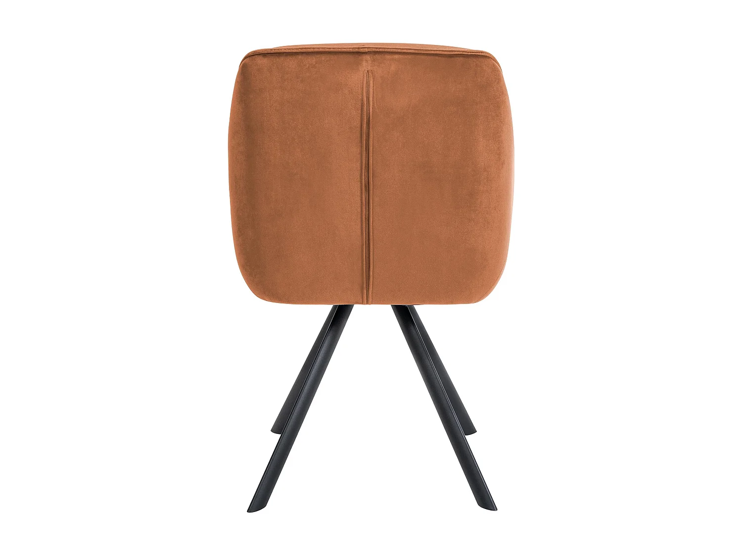 chaises avec accoudoirs - Velours - Café - Russel