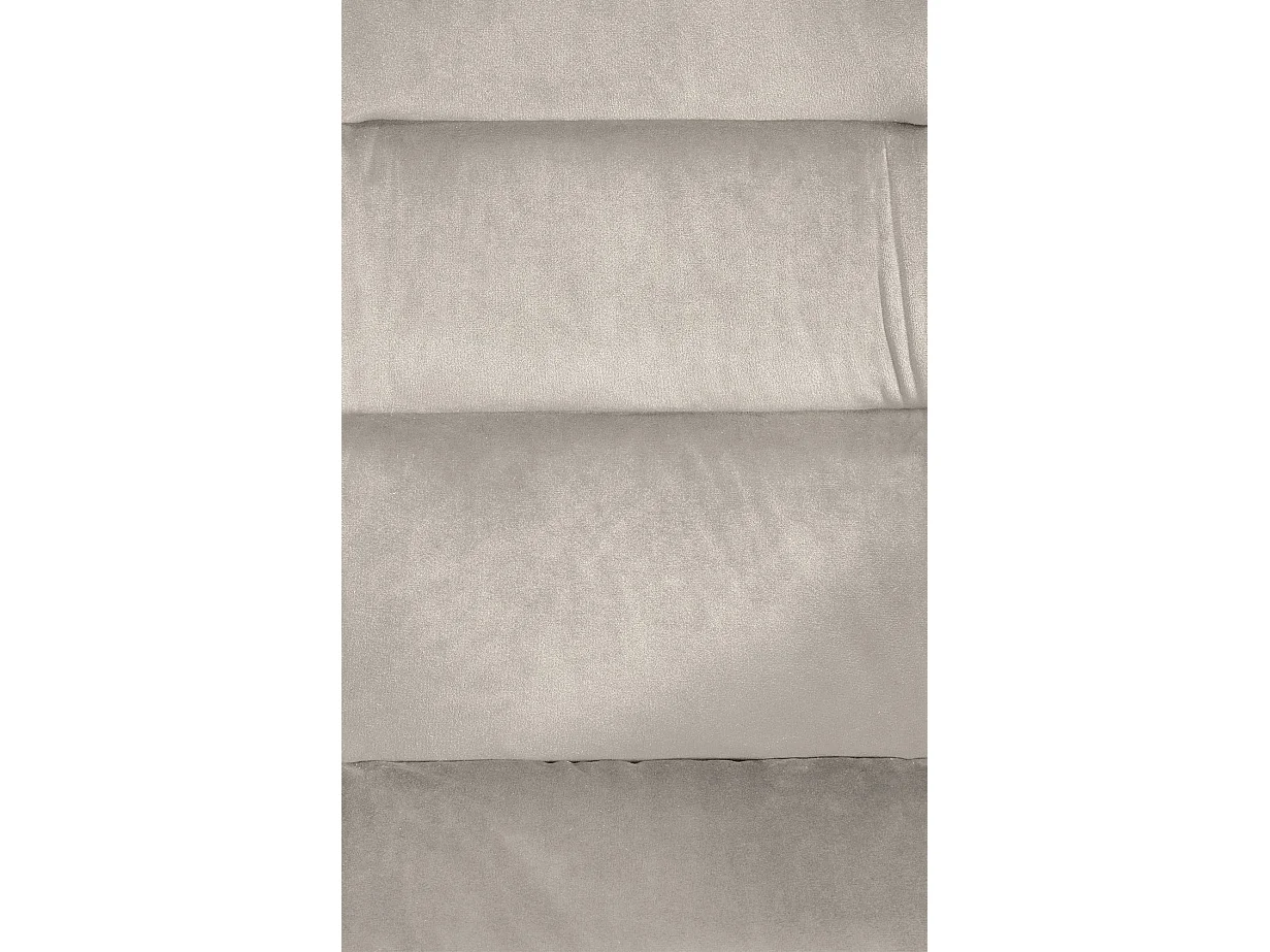 chaises avec accoudoirs - Velours - Gris - Russel