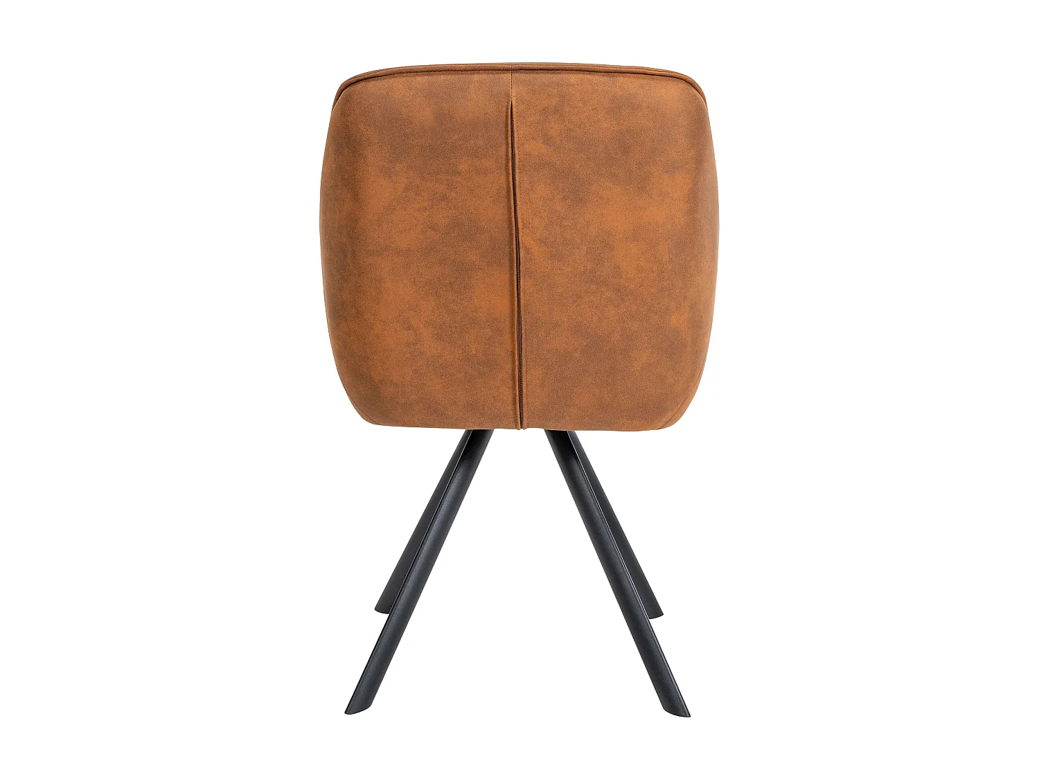 chaises avec accoudoirs - Tissu vintage - Marron clair - Russel