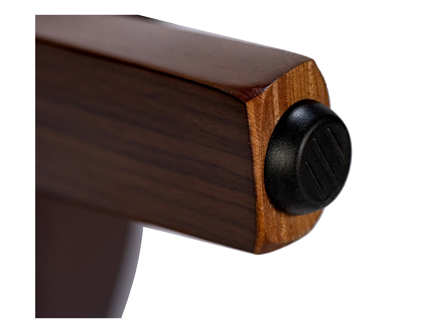 chaise salle à manger - Tissu - Noyer / Crème - Foley