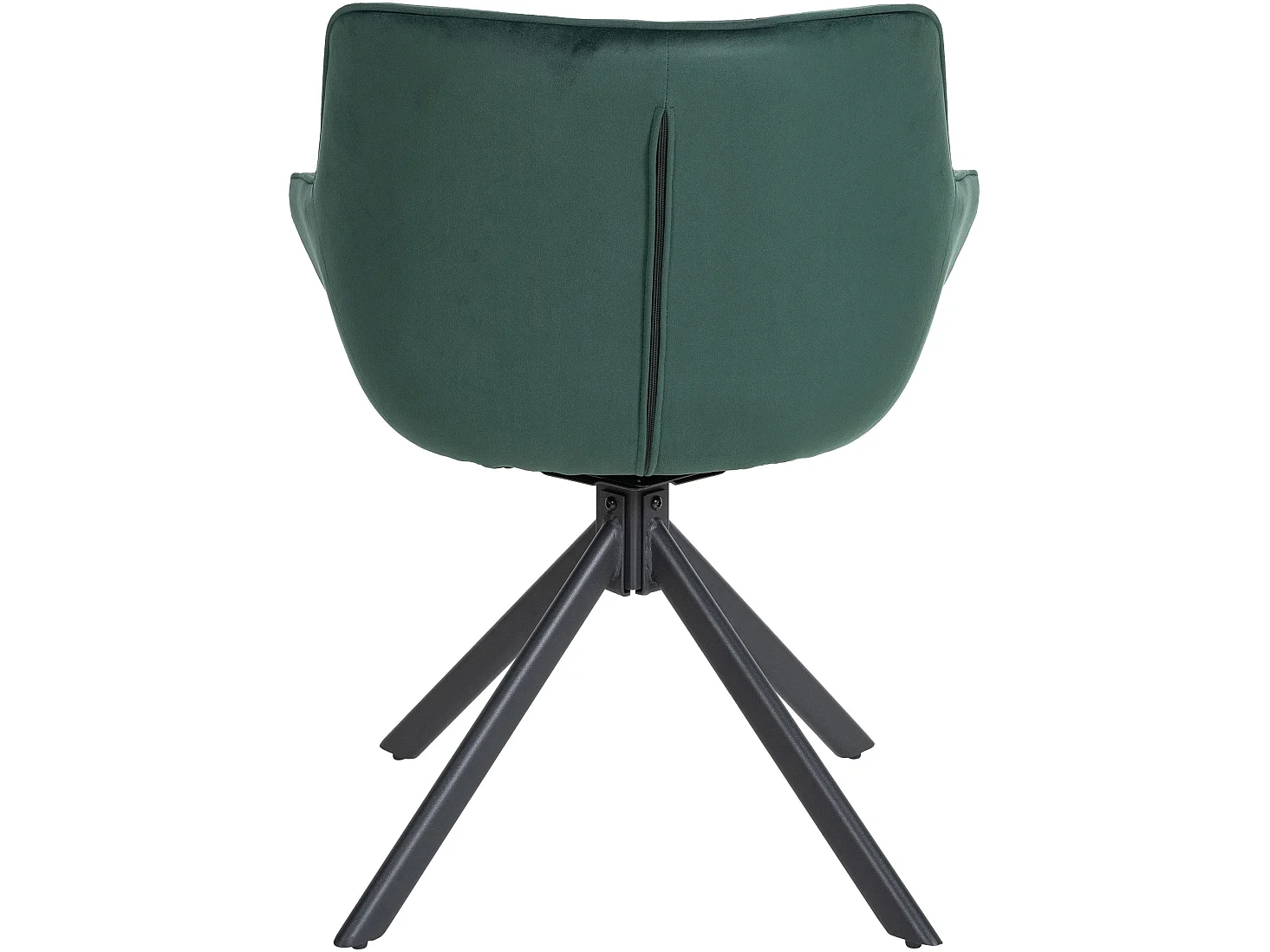 Eetkamerstoelen - Fluweel - groen - Westport
