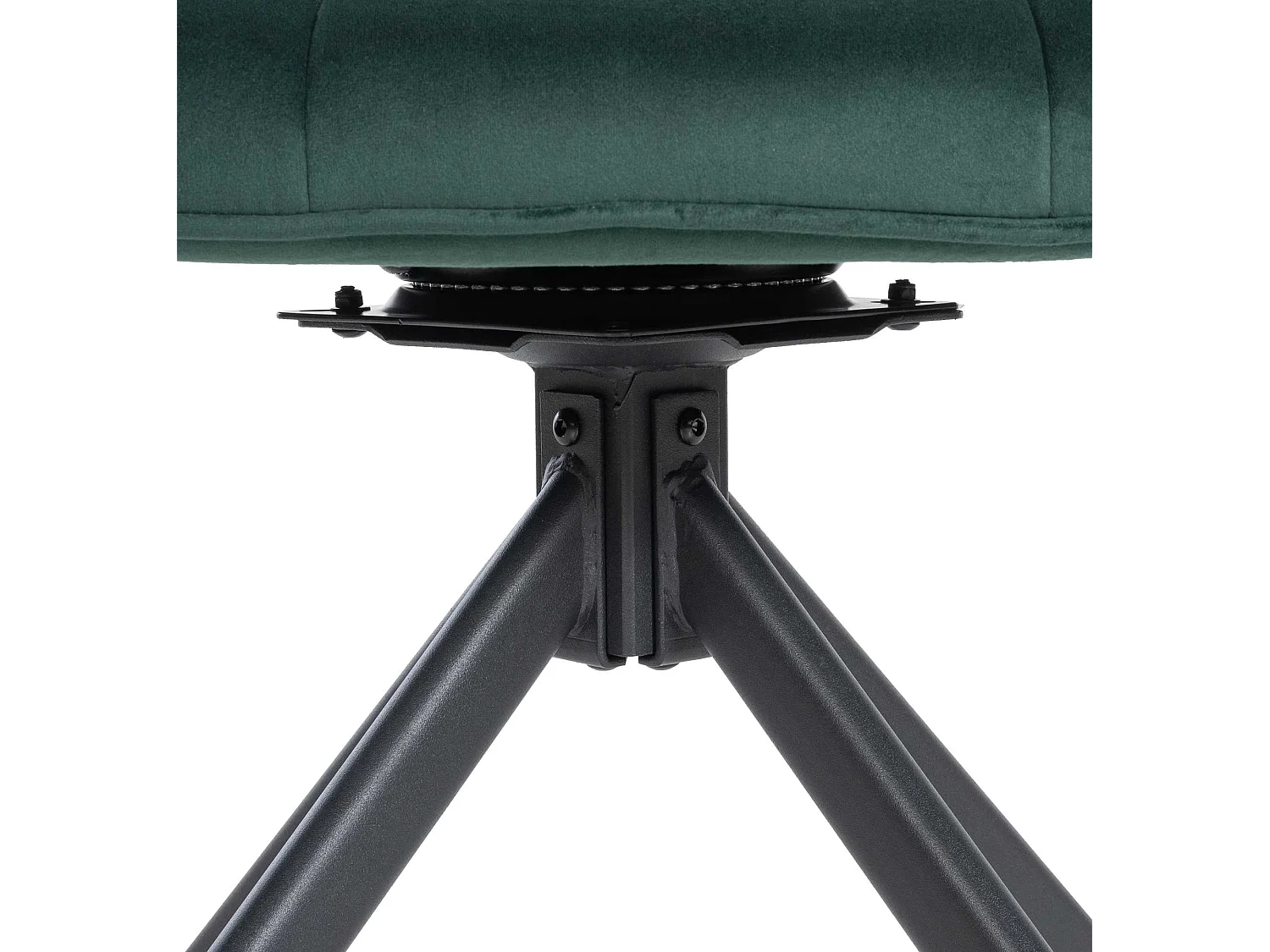 Eetkamerstoelen - Fluweel - groen - Westport