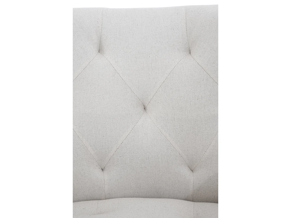 chaises avec accoudoirs - Tissu - Beige - Langford