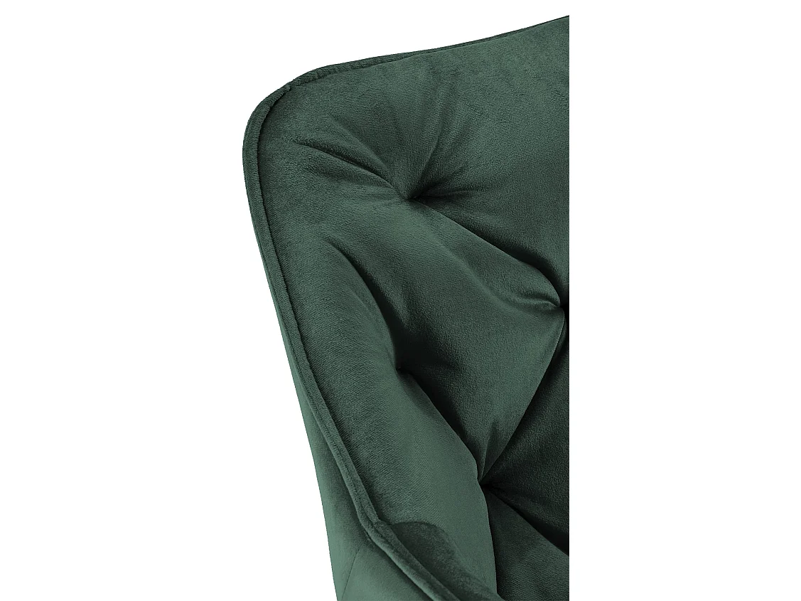 chaises avec accoudoirs - Velours - Vert - Tanna