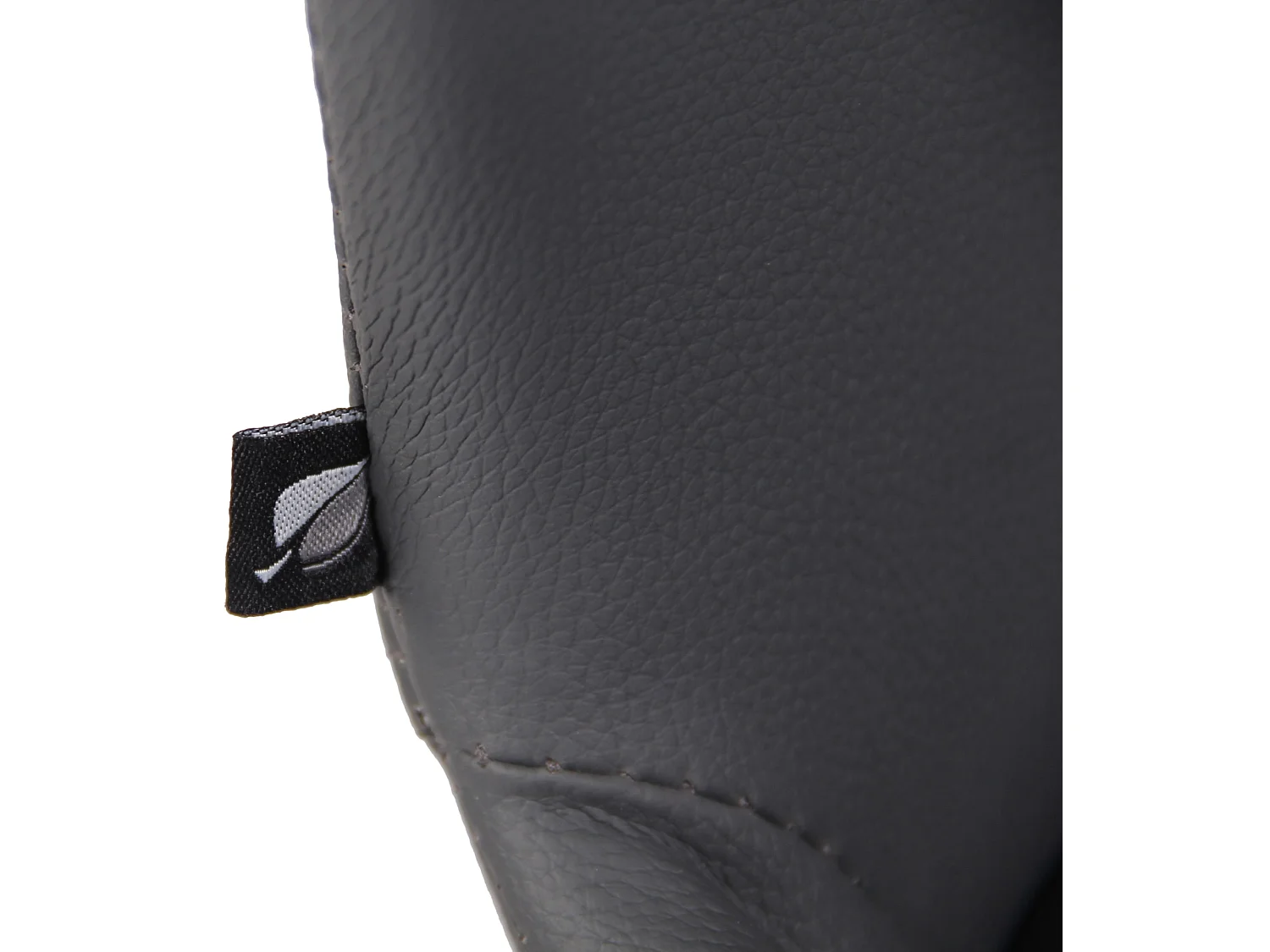 Set van 4  Eetkamerstoelen - Kunstleer - grijs - Luna