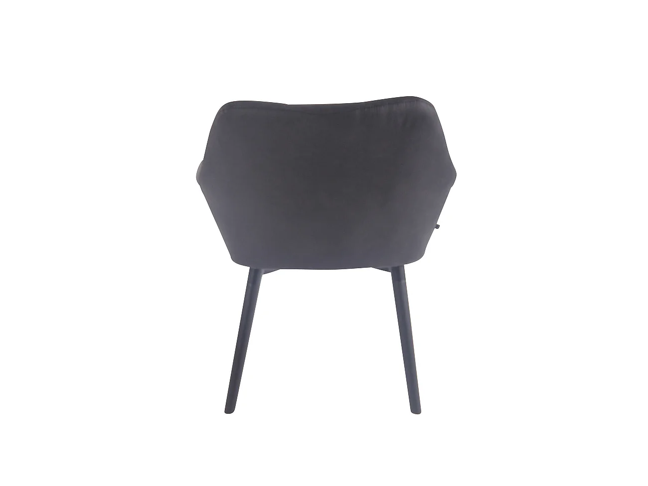 chaises avec accoudoirs - Similicuir vintage & Noir - Noir - Cassidy