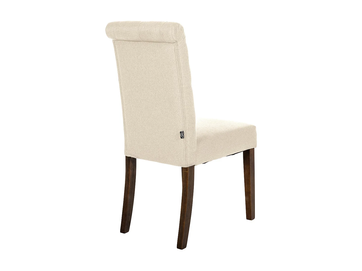 Lot de 2  chaise salle à manger - Tissu - Crème - Lisburn