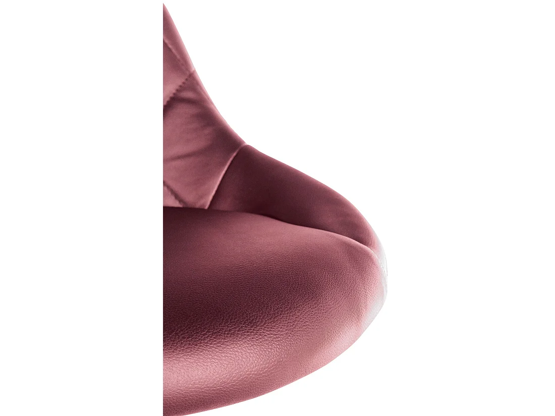 Chaise de bureau - Similicuir & Métal chromé - Lazio