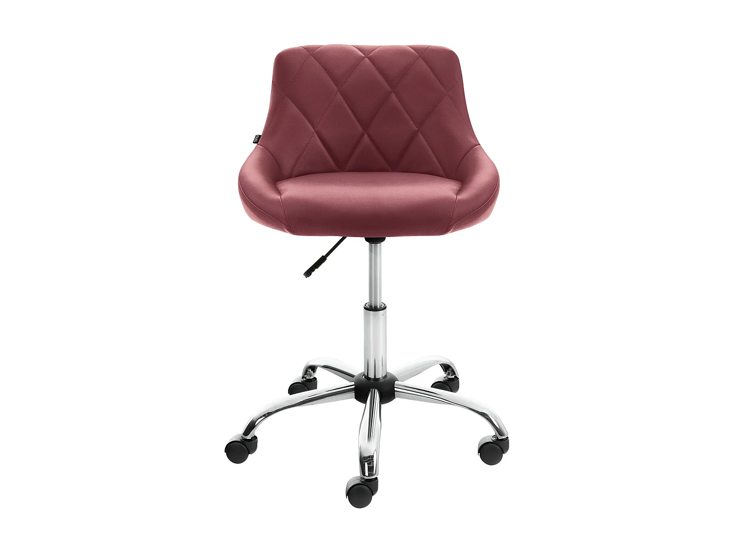 Chaise de bureau - Similicuir & Métal chromé - Lazio