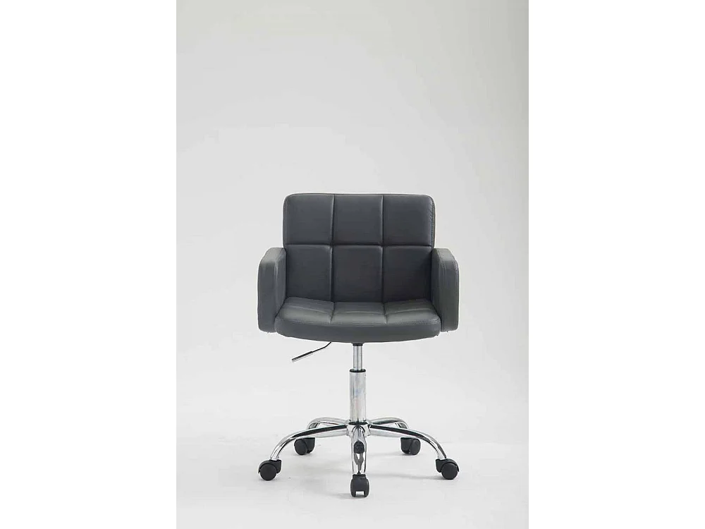 Chaise de bureau - Similicuir & Métal chromé - Los Angeles