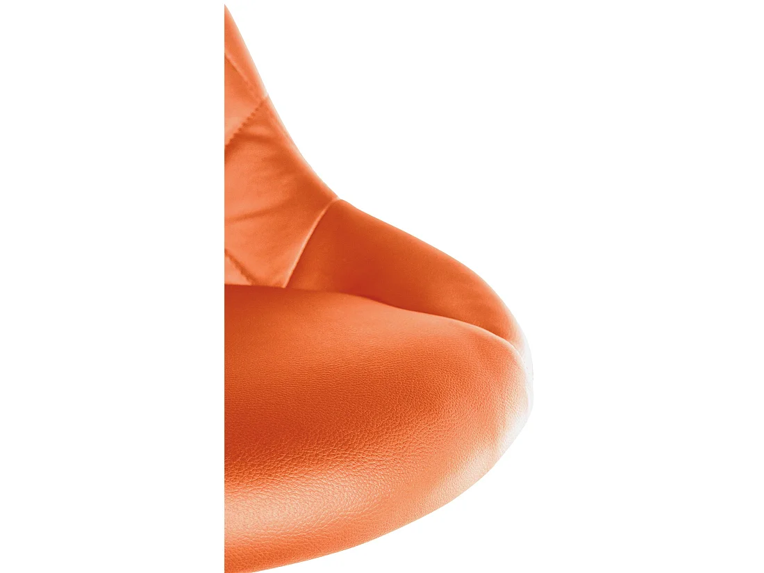 Chaise de bureau - Similicuir & Métal chromé - Lazio