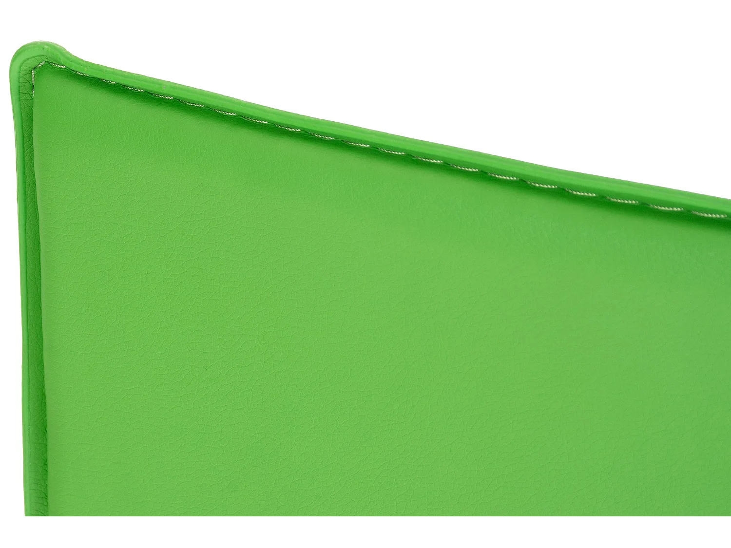 Tabouret de bar - Similicuir & Acier inoxydable - Vert - Limon