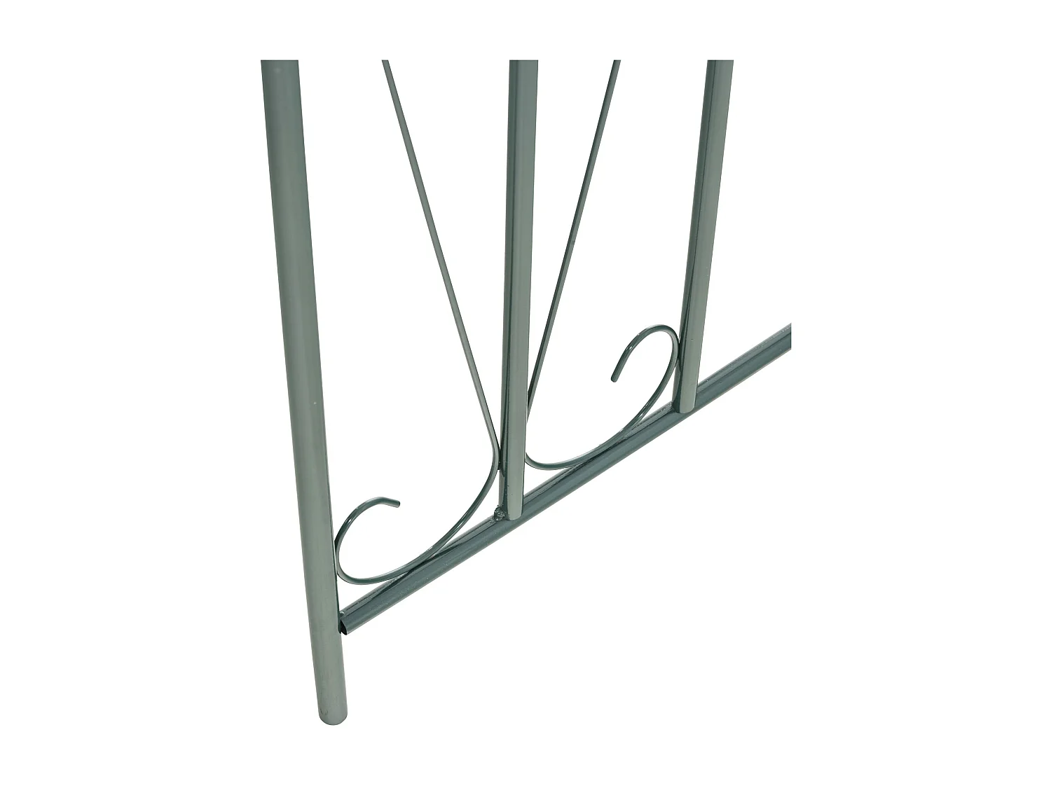 Rosenbogen - Metall - grün - 60er