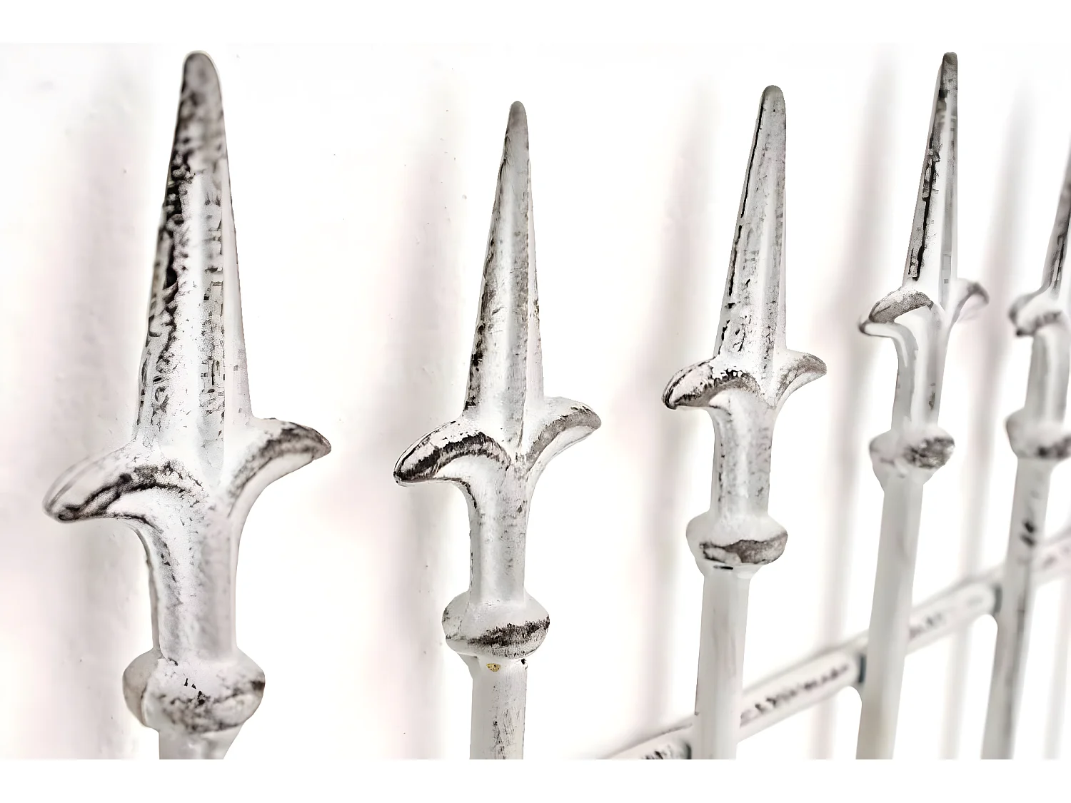 Trellis - Metalen - antiek/wit - Elisa