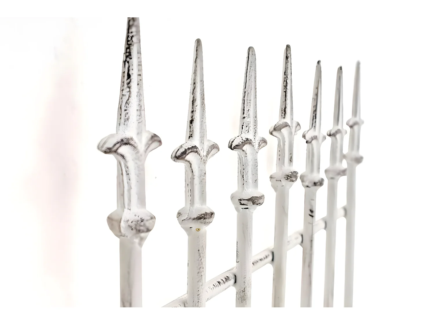 Trellis - Metalen - antiek/wit - Elisa