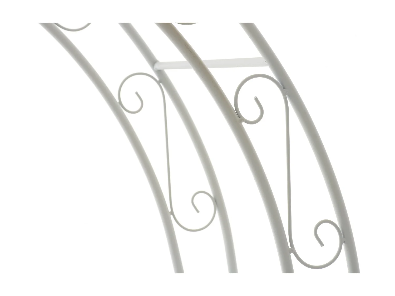 Arche à rosiers - Métal & Métal - Blanc - Lenz