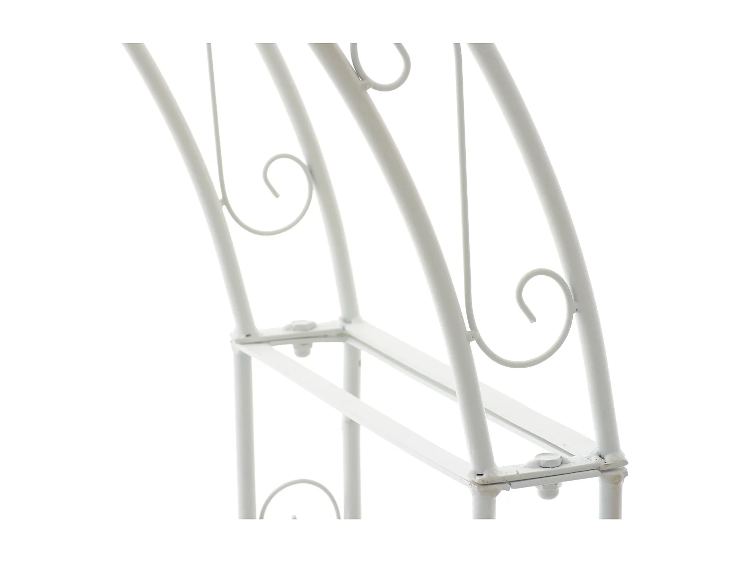 Arche à rosiers - Métal & Métal - Blanc - Lenz