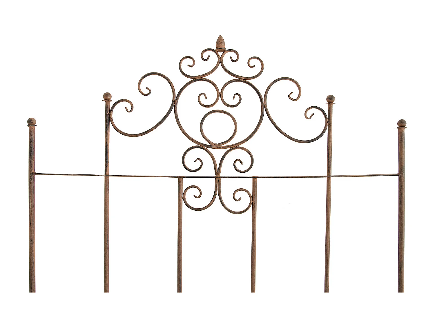 2er Set Rankgitter - Metall & Metall - antik braun - Paula
