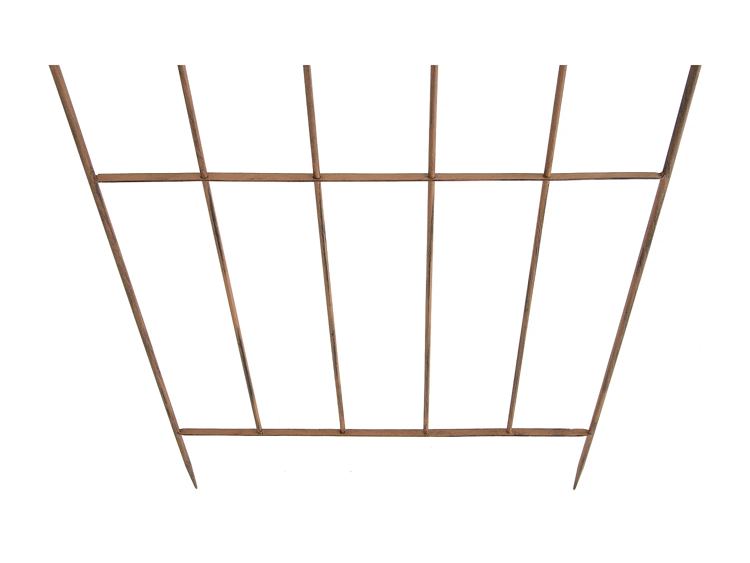 2er Set Rankgitter - Metall & Metall - antik braun - Paula