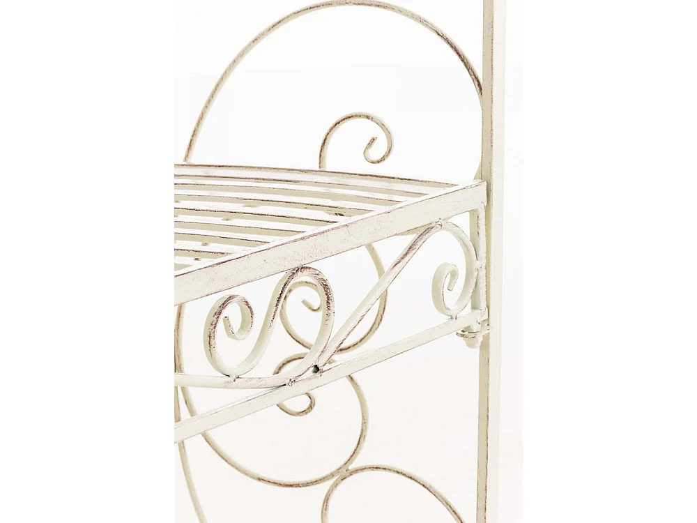 Arche à rosiers - Métal & Noyer - Crème antique - Rosie