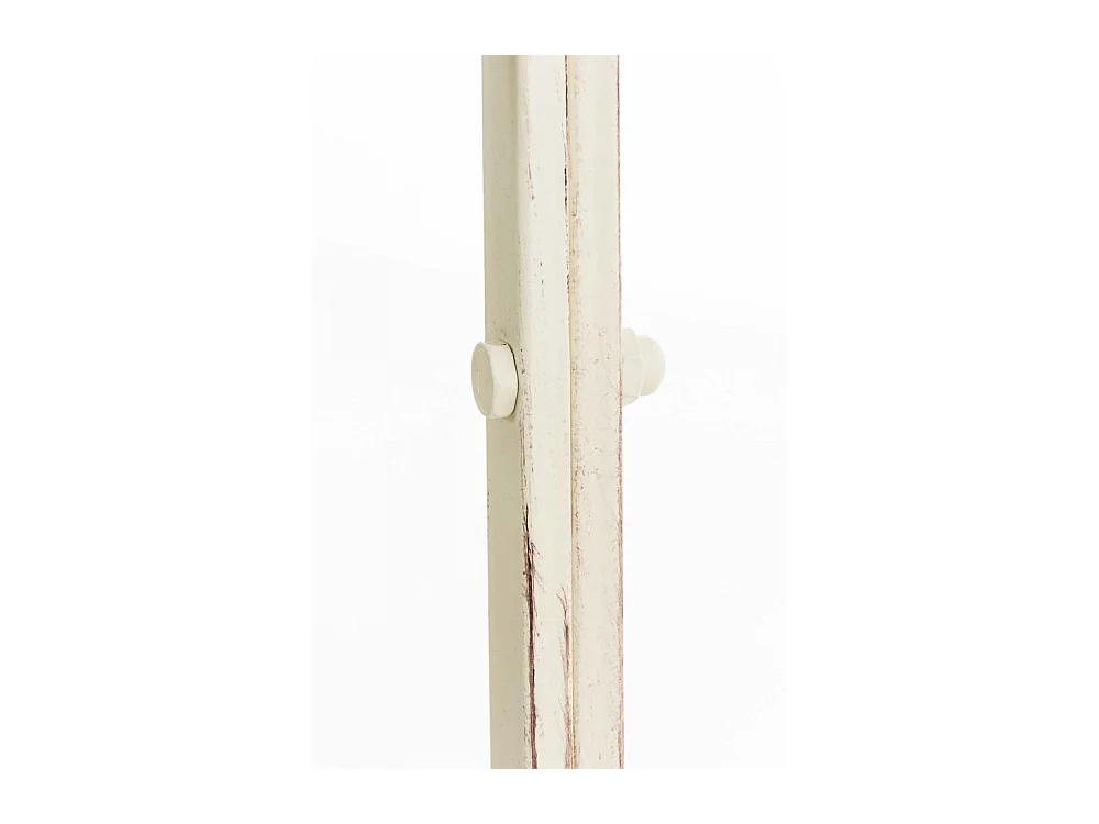 Rosenbogen - Metall & walnuss - antik-creme - Rosie