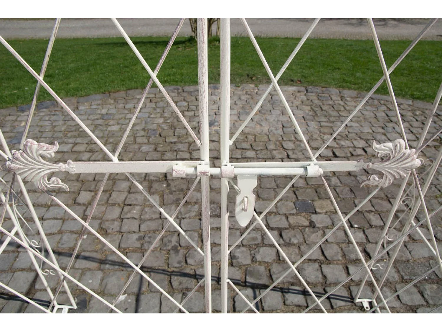 Rozenboog - Metalen & Metaal - antiek/creme - Melissa