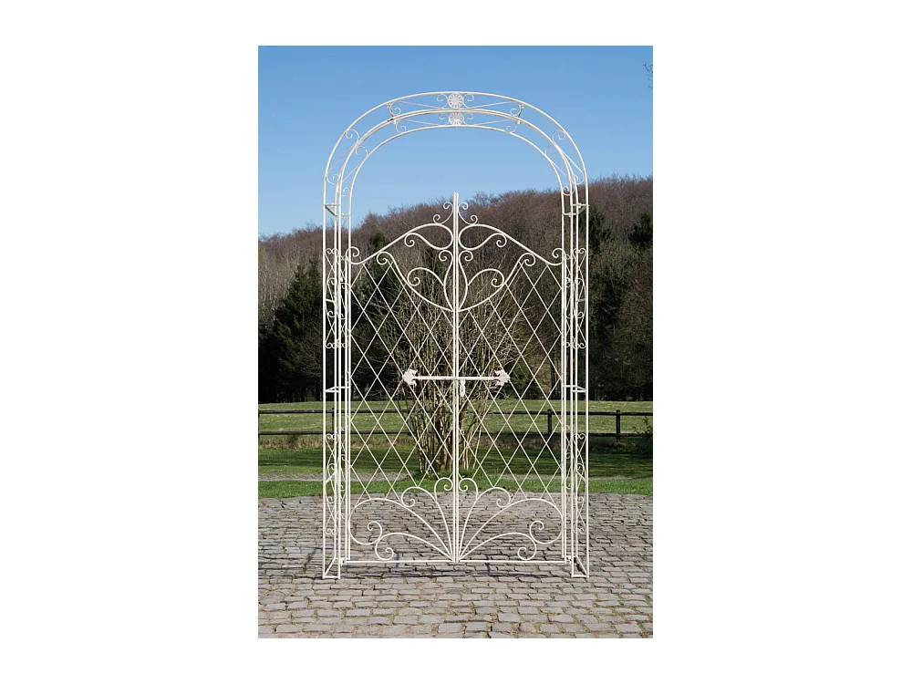 Rozenboog - Metalen & Metaal - antiek/creme - Melissa