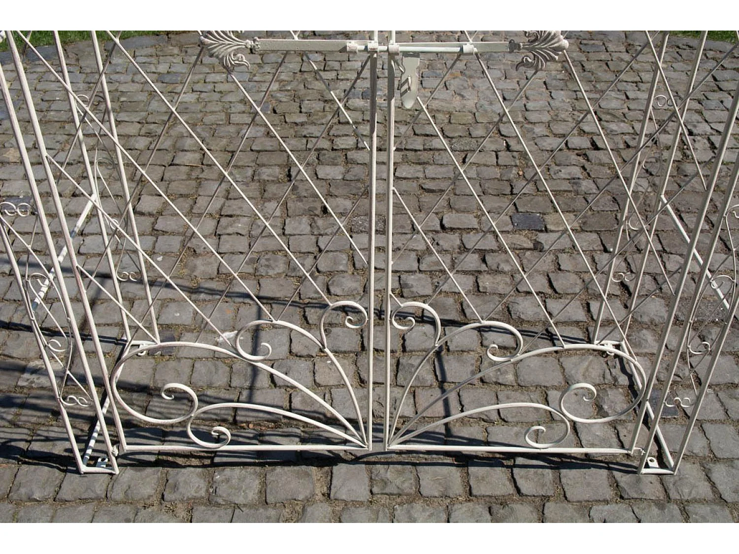 Arche à rosiers - Métal & Métal - Crème antique - Melissa