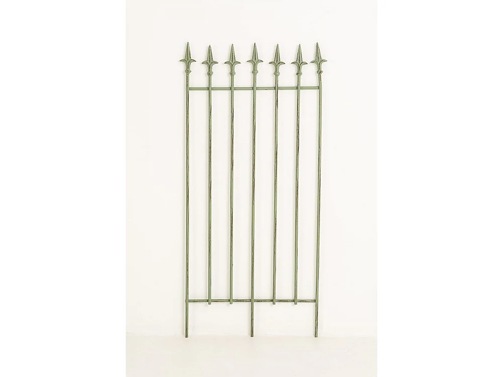 Rankgitter - Metall - antik-grün - Elisa