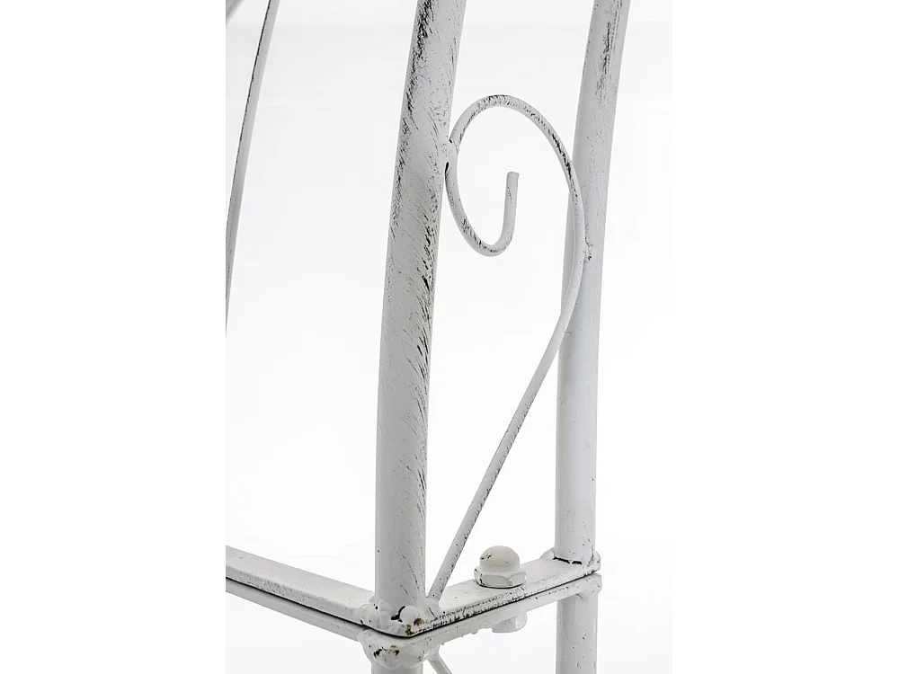Arche à rosiers - Métal & Métal - Blanc antique - Sun