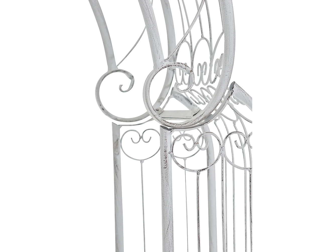 Arche à rosiers - Métal & Métal - Blanc antique - Alessia