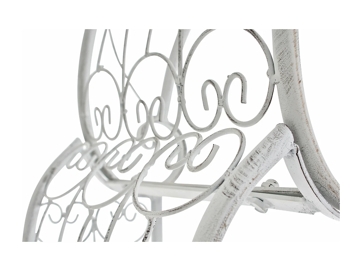 Arche à rosiers - Métal & Métal - Blanc antique - Alessia