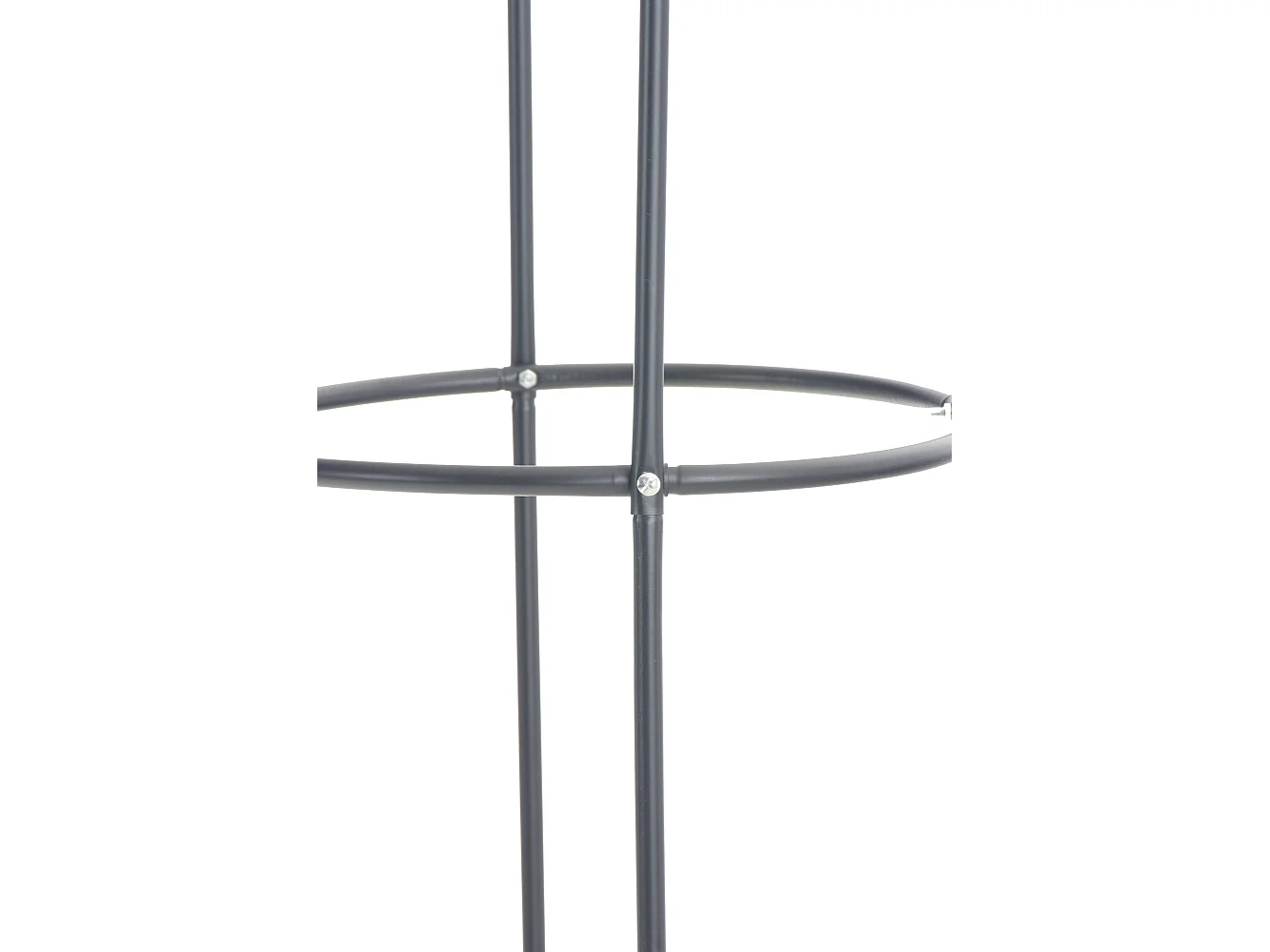 Lot de 2  Treillis - Métal &  - Noir - Romantika V2