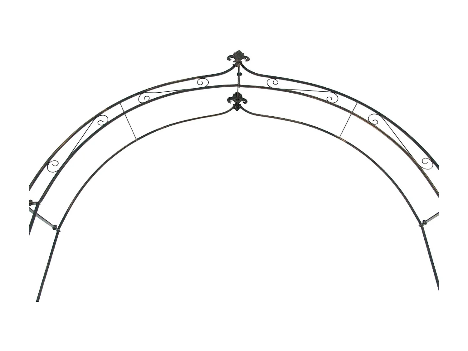 Arche à rosiers - Métal - Bronze - Anna