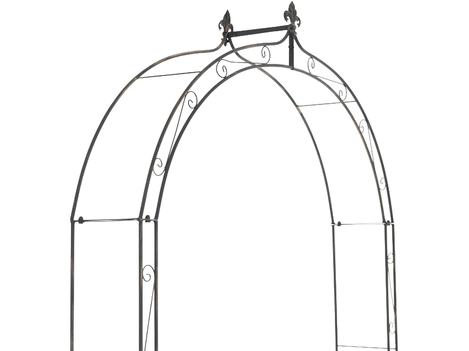 Arche à rosiers - Métal - Bronze - Anna