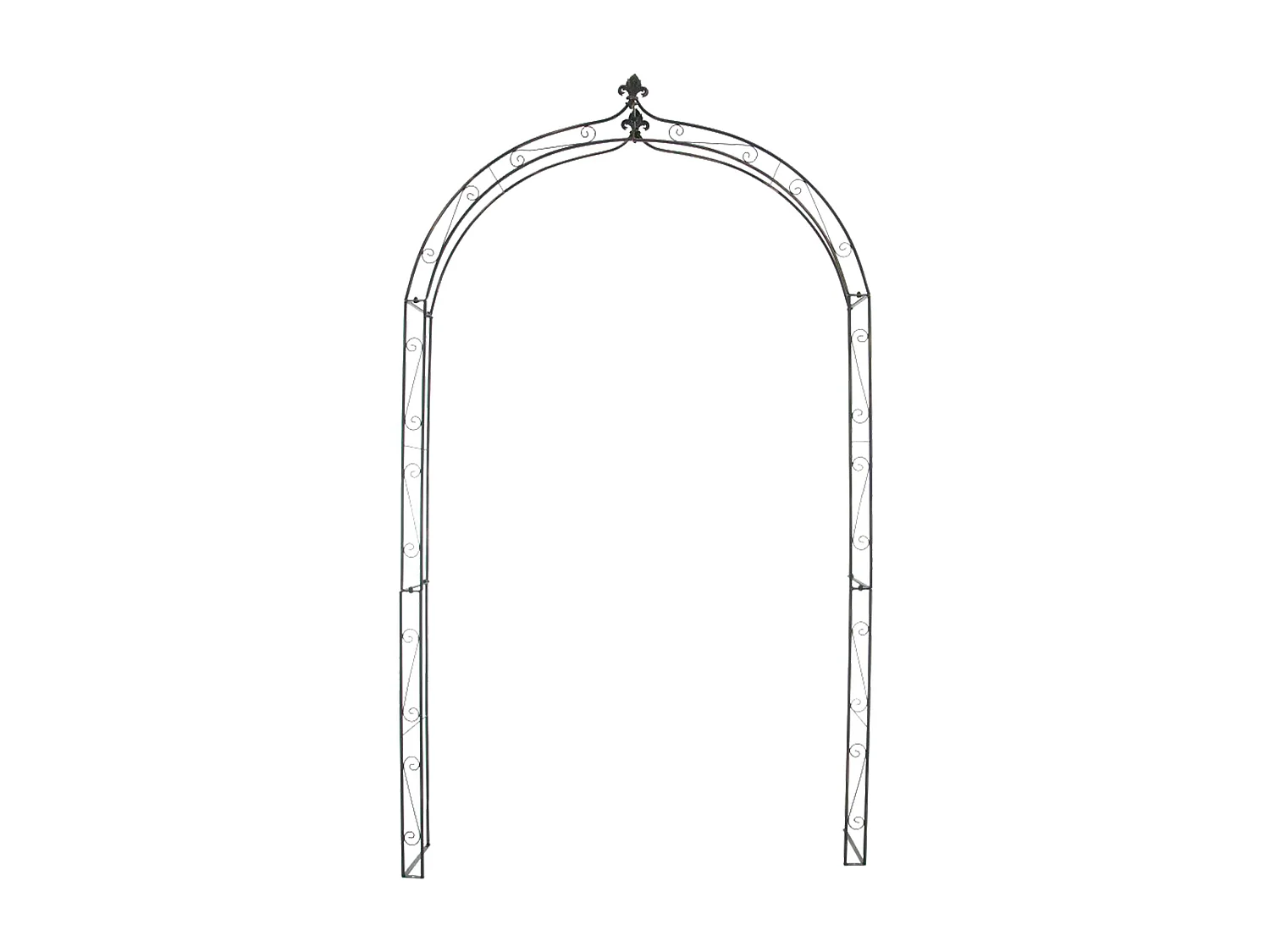 Arche à rosiers - Métal - Bronze - Anna