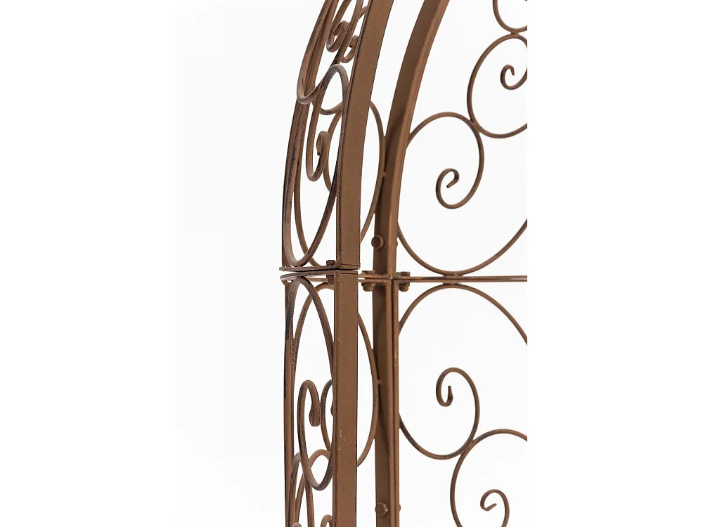 Arche à rosiers - Métal - Marron antique - Rosie