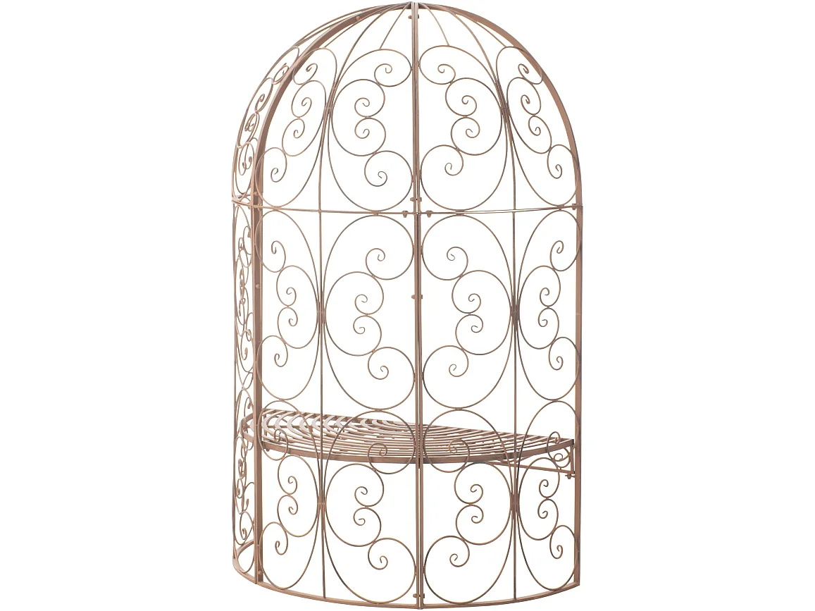 Pavillon - Métal & Nature - Marron antique - Rosie