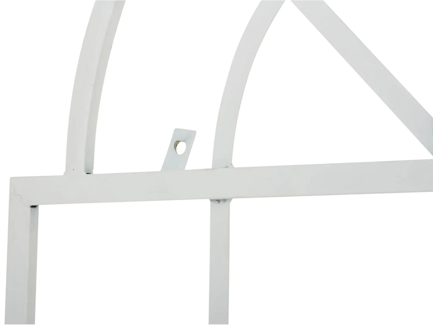 2er Set Rankgitter - Metall & Metall - weiß - Viva