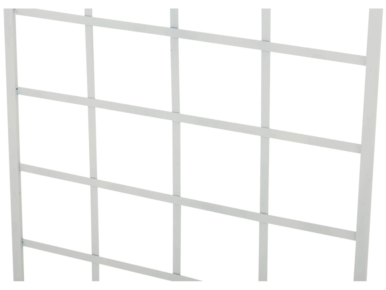 Lot de 2 Treillis - Métal & Métal - Blanc - Viva