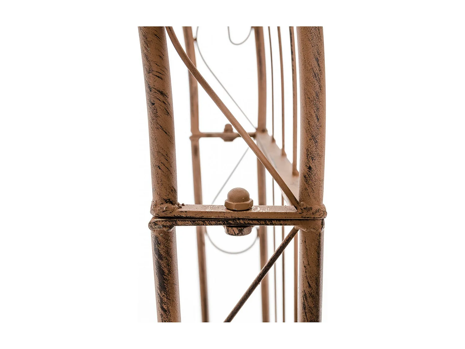 Arche à rosiers - Métal & Métal - Marron antique - Sun