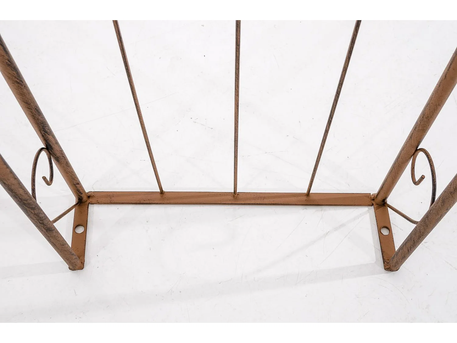 Arche à rosiers - Métal & Métal - Marron antique - Sun