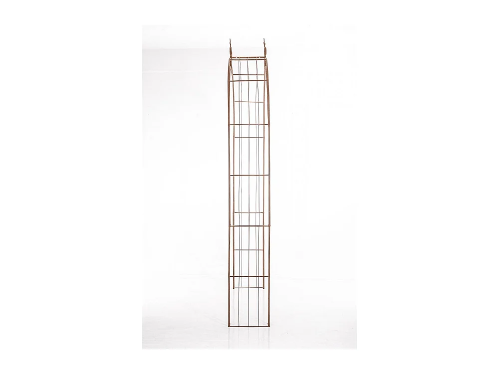 Rosenbogen - Metall & Metall - antik braun - Sun