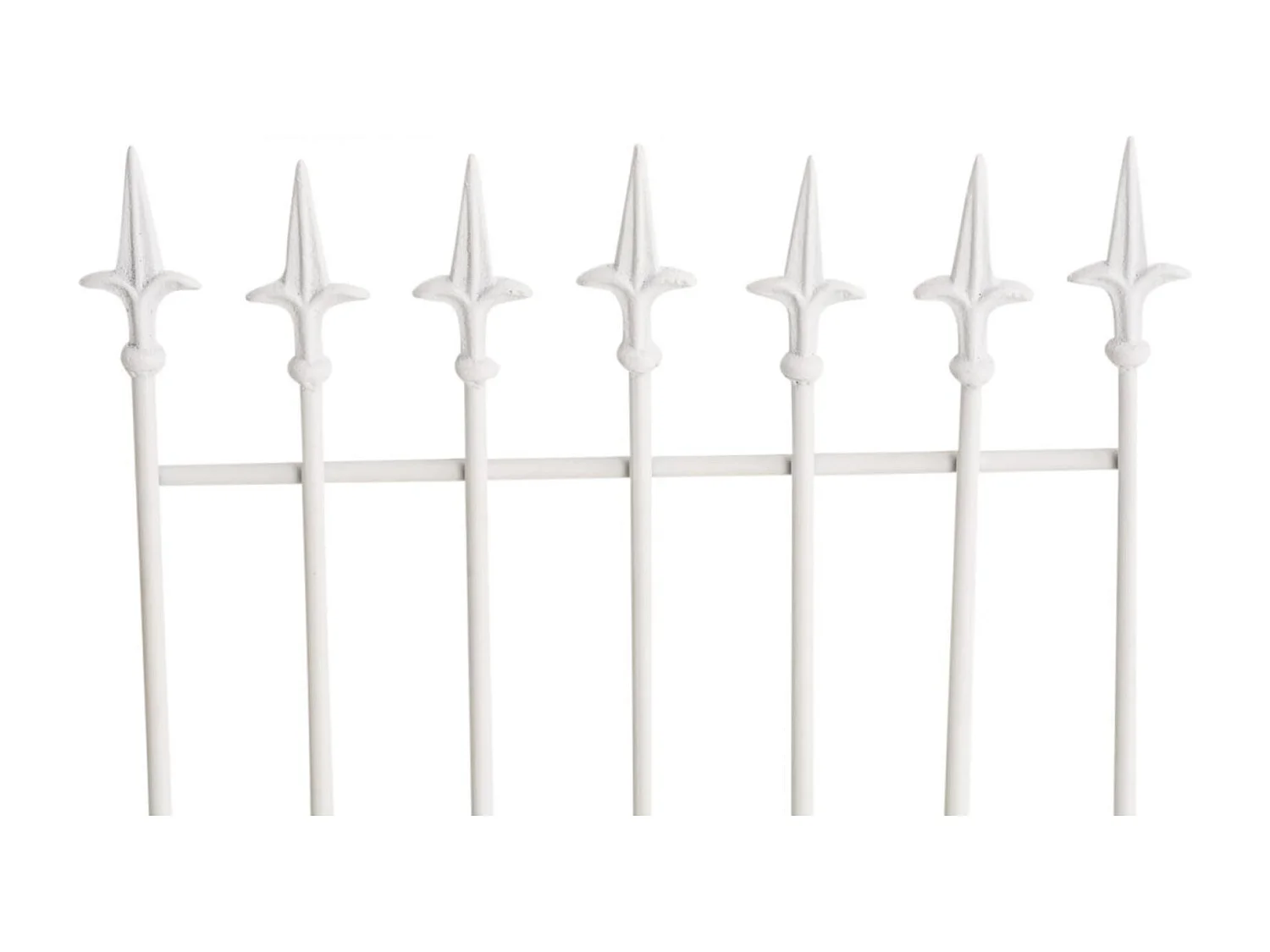 Lot de 2  Treillis - Métal & Blanc - Blanc - Elisa