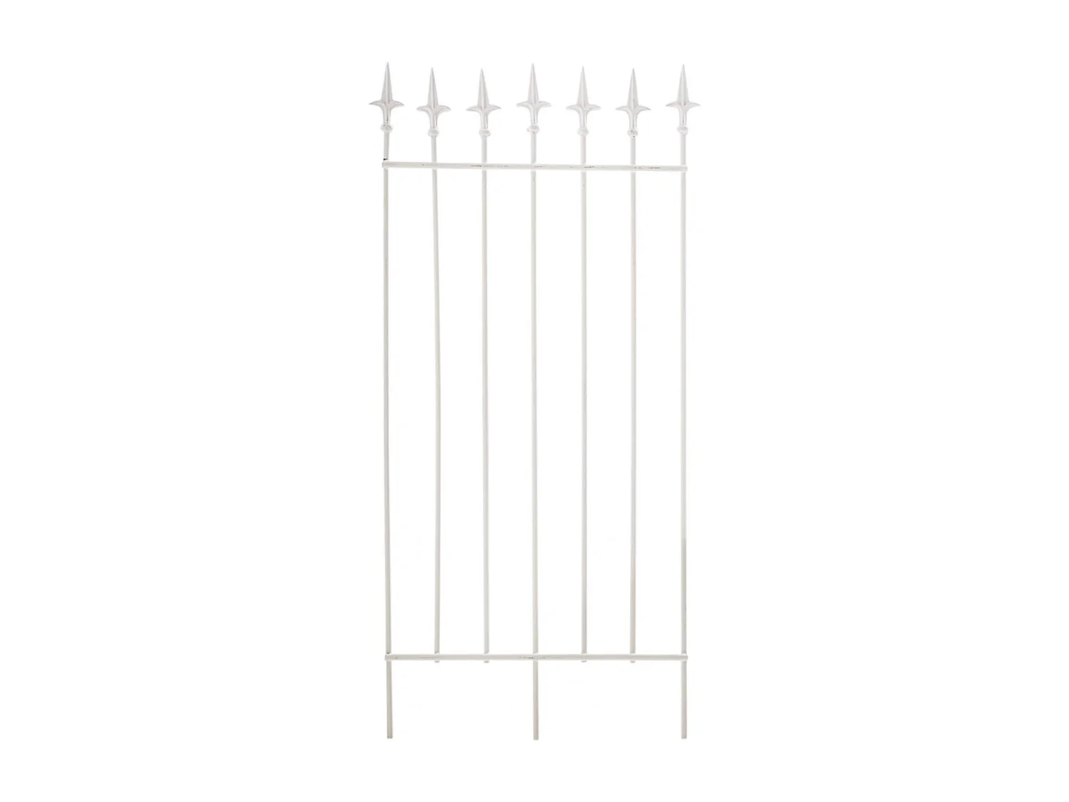 Lot de 2  Treillis - Métal & Blanc - Blanc - Elisa