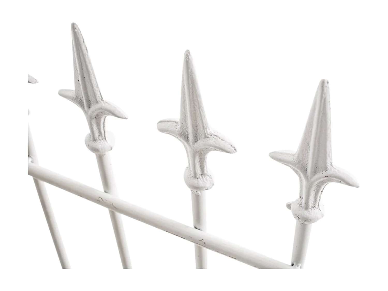 Lot de 2  Treillis - Métal & Blanc - Blanc - Elisa