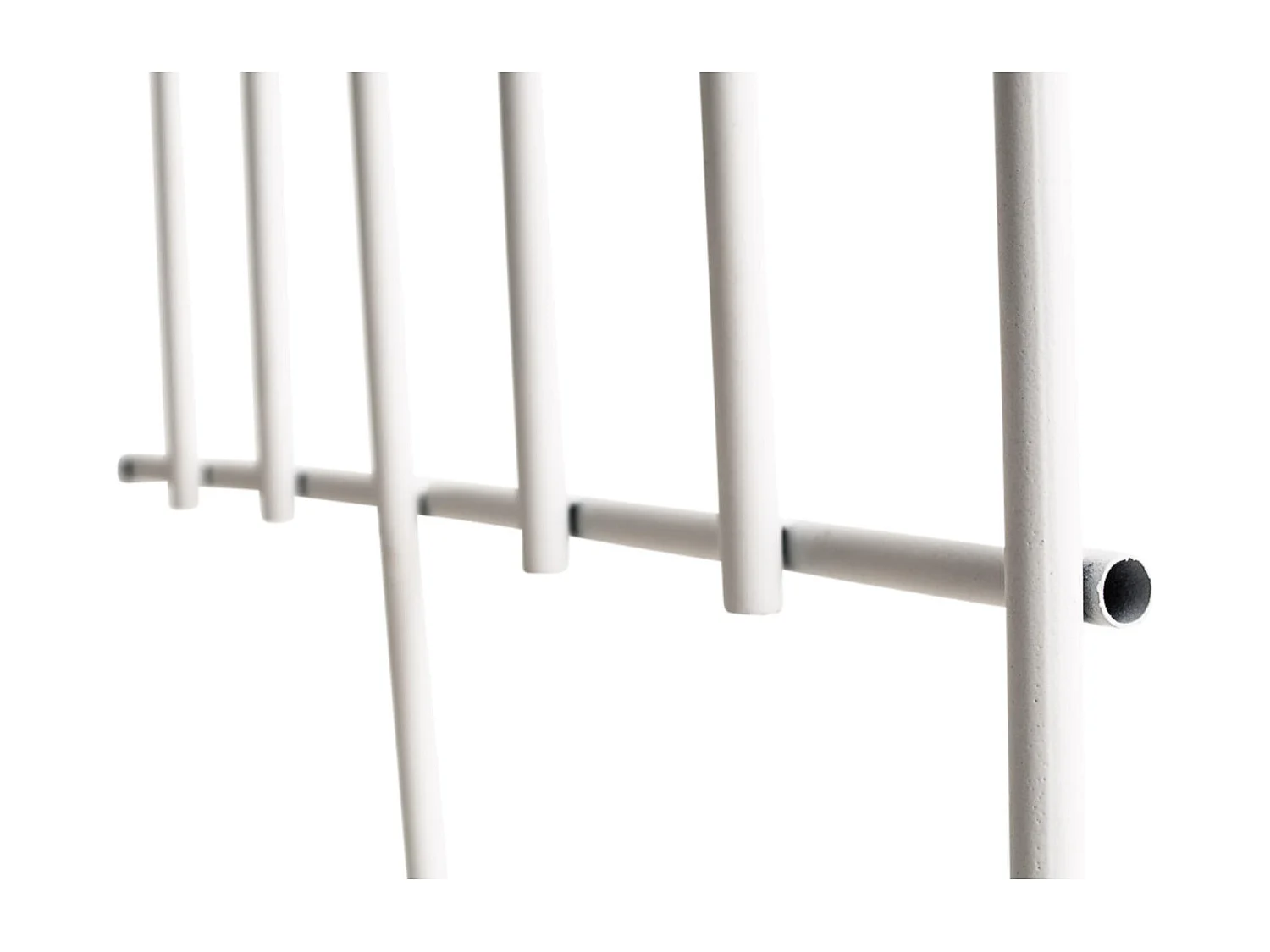 Lot de 2  Treillis - Métal & Blanc - Blanc - Elisa