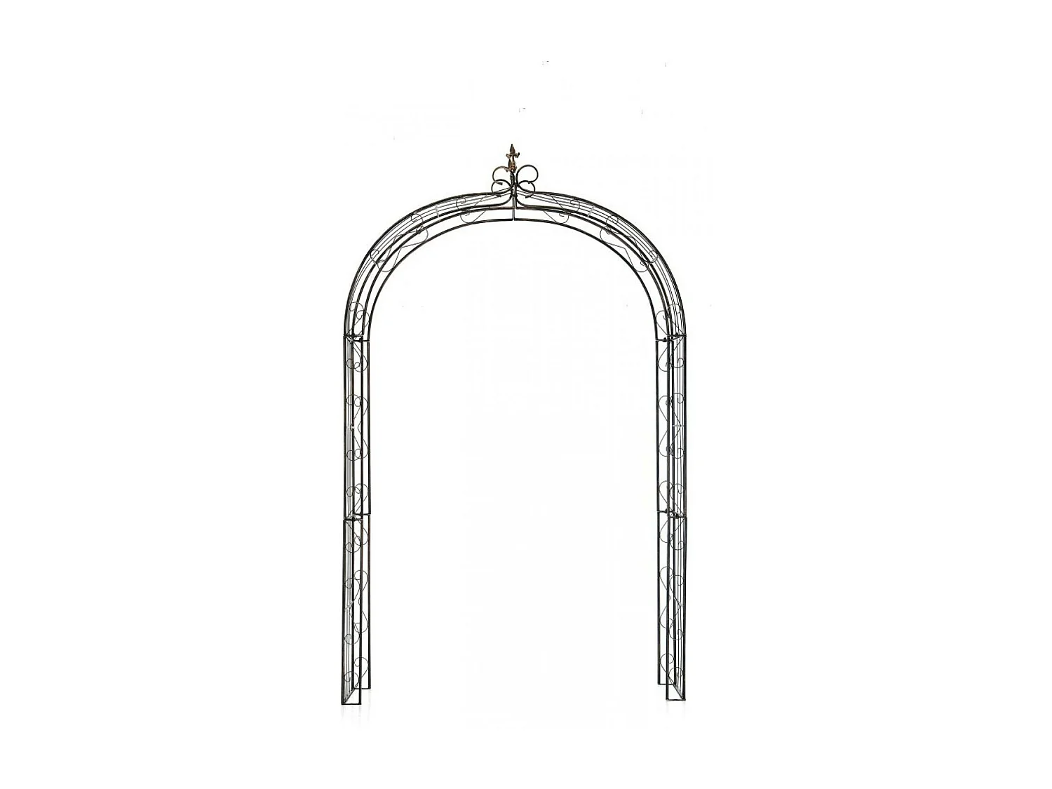 Arche à rosiers - Métal & Métal - Bronze - Sun